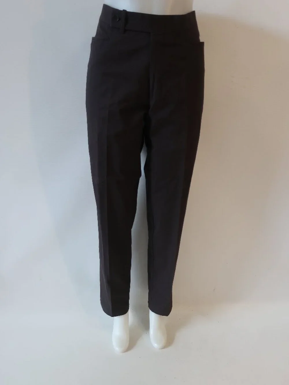Gucci Men's Dark Brown Tailored Dress Pants